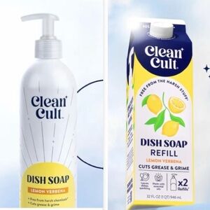 NEW Clean Cut Lemon Verbana 🍋 Dish Soap Set